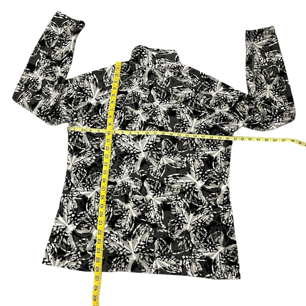 Eddie Bauer Women’s Cloud Layer 1/4 Zip Fleece Pullover Butterfly Print … - Picture 14 of 15